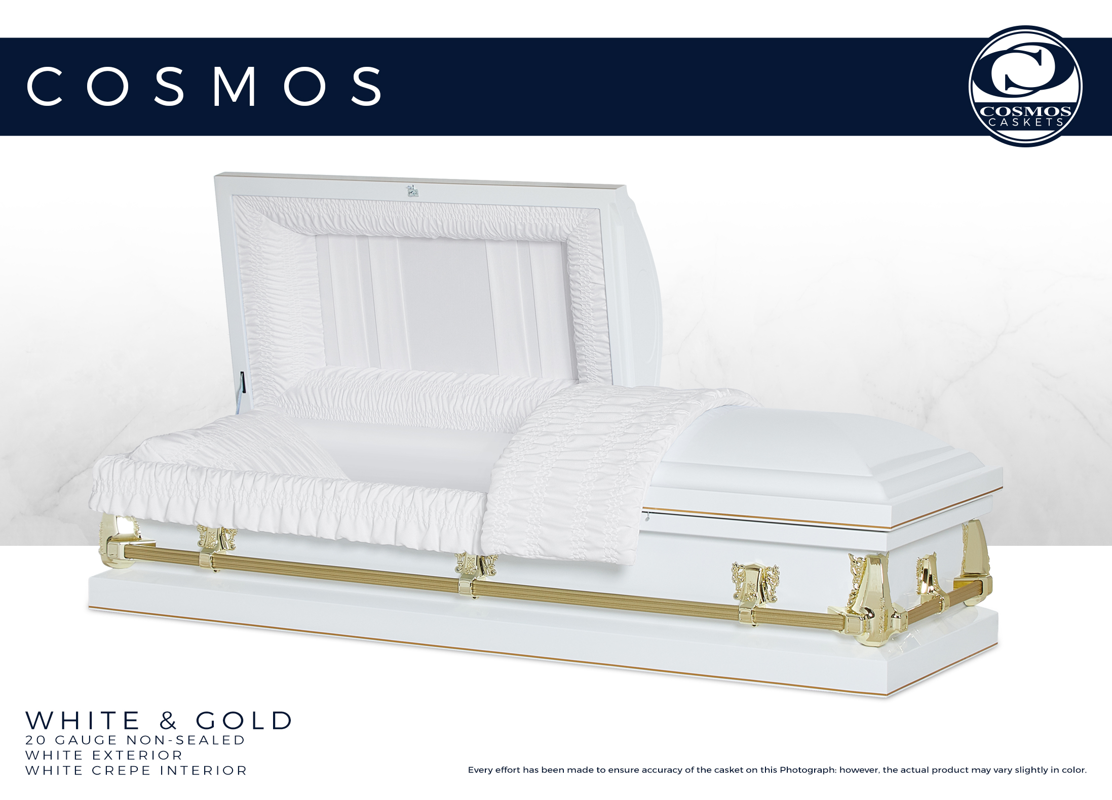 Spencer X Golden Cross Full Couch – CosmosCaskets.com