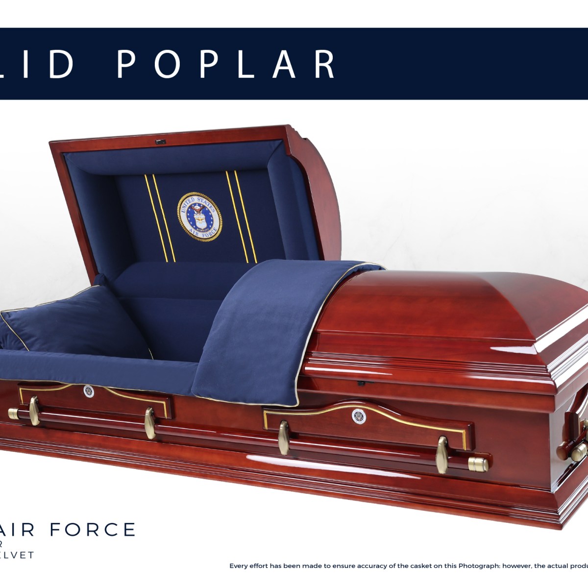 Solid Poplar Hero Air Force